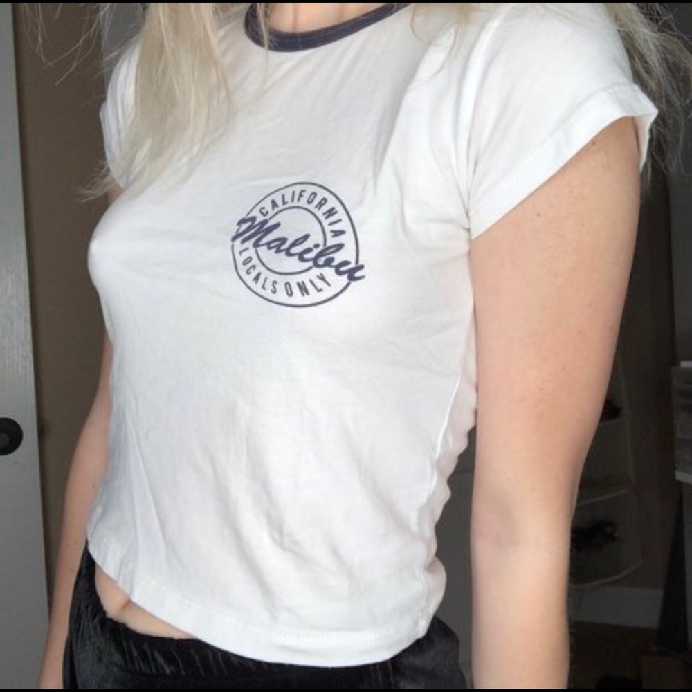 Brandy Melville Malibu California locals only tee